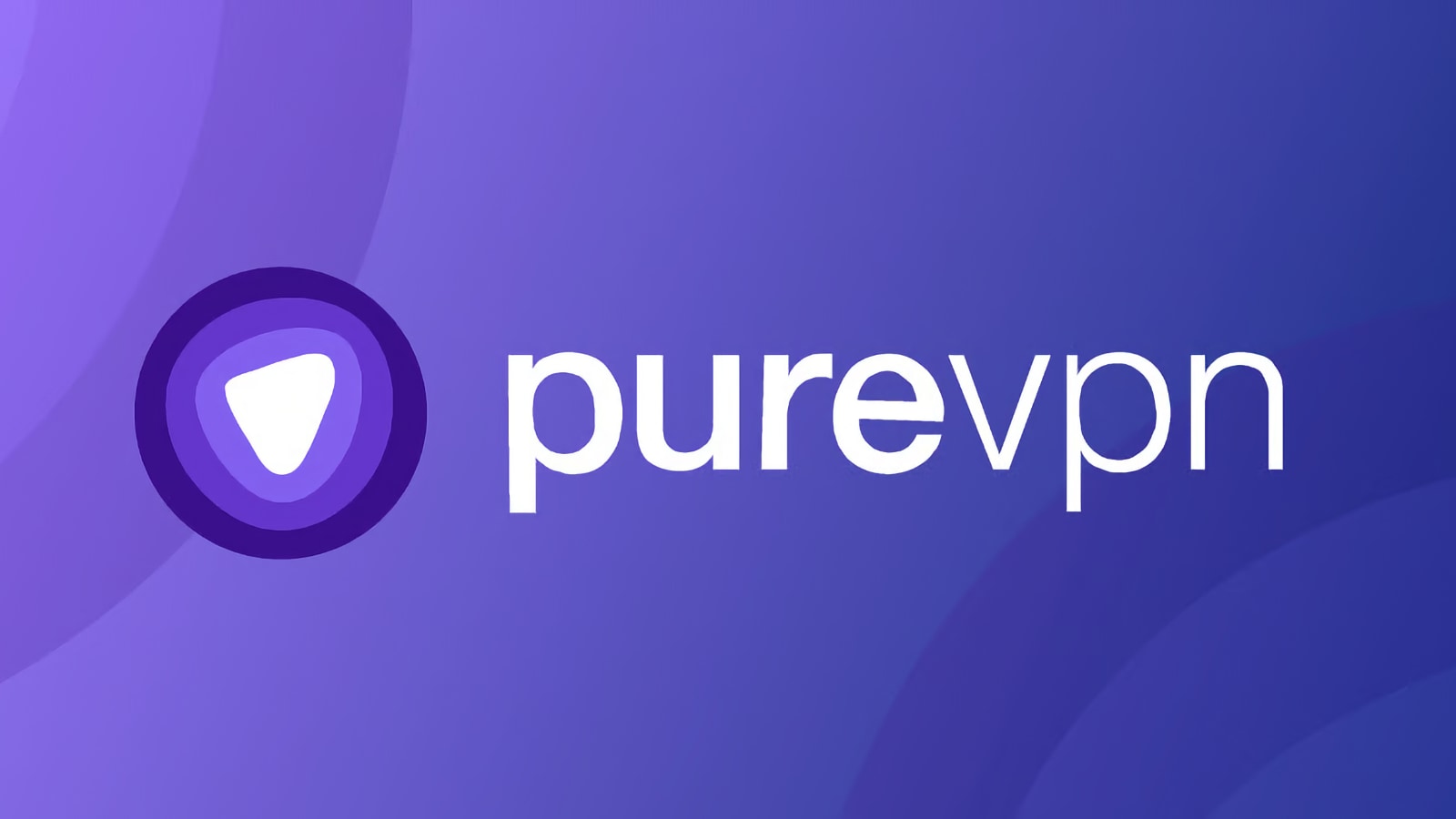 PureVPN Logo with Purple Background